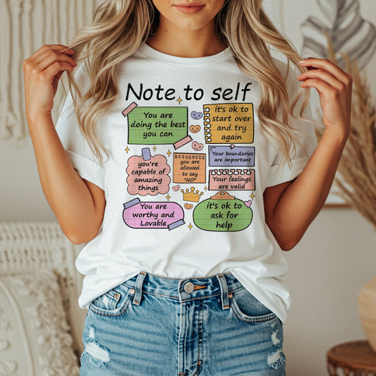 Note to self